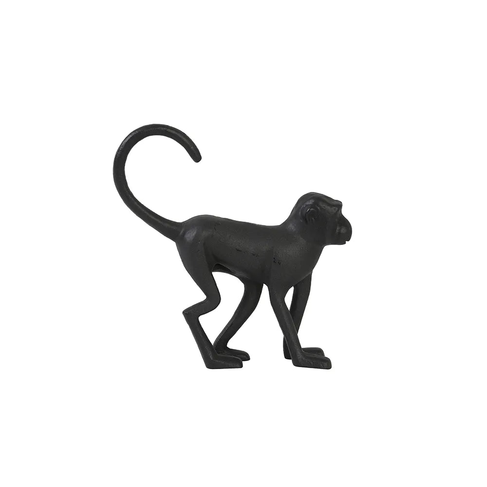 Monkey Matte Black Ornament - GLAL UK