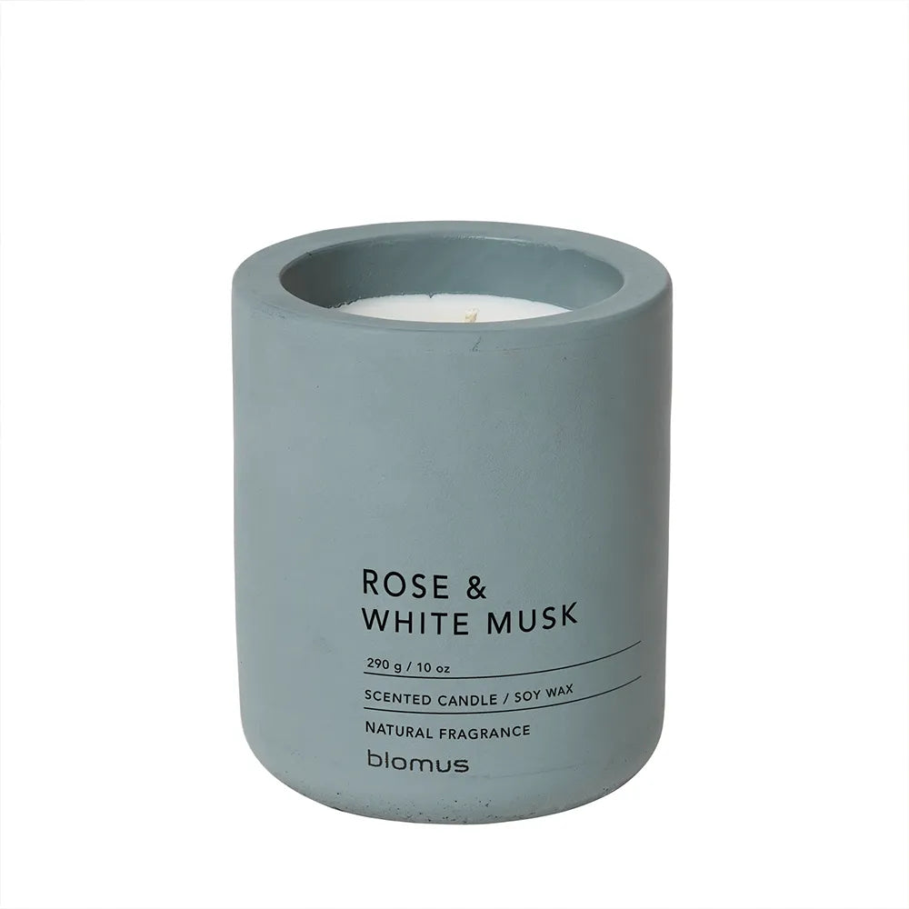 Rose & White Musk Scented Candle - GLAL UK