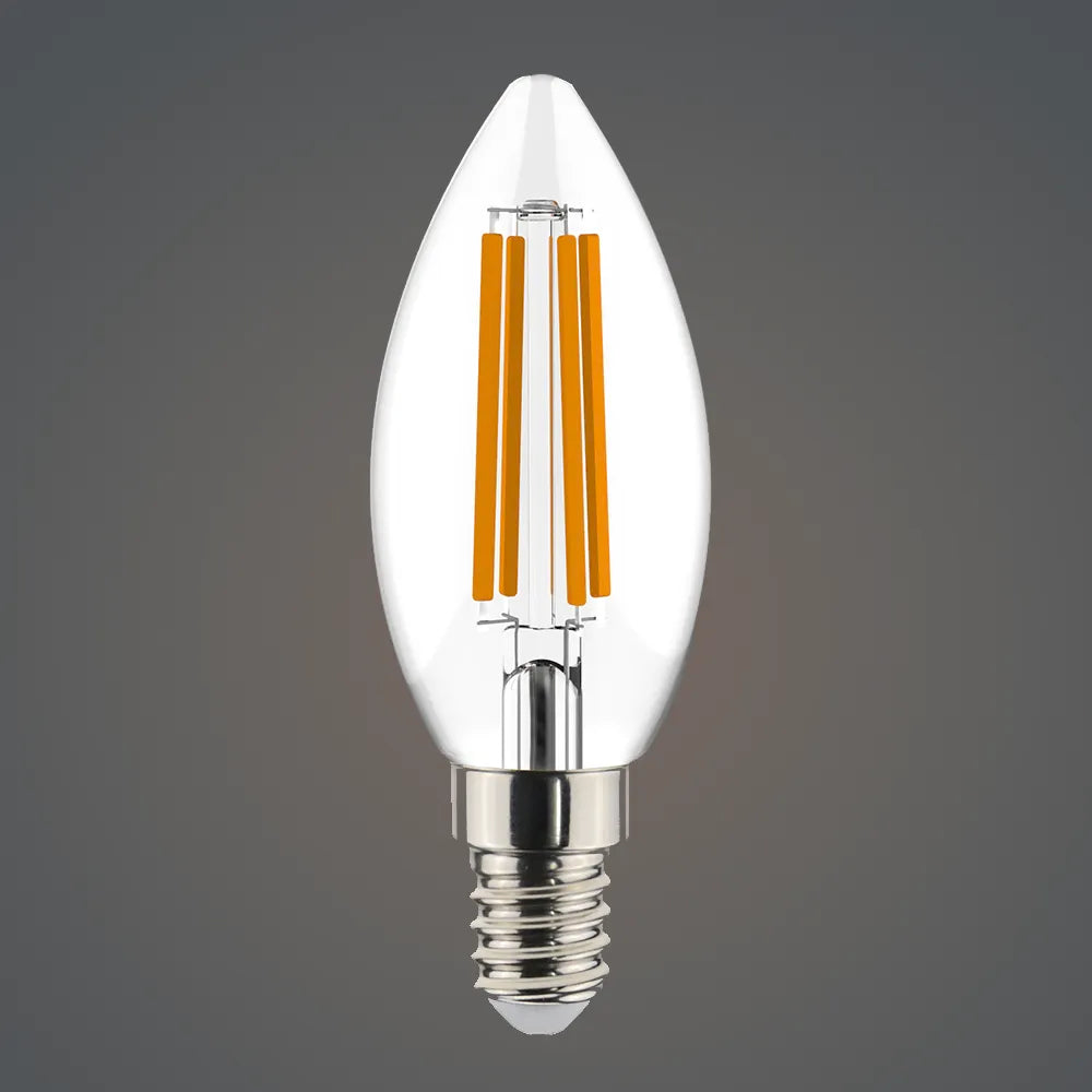E14 LED Filament Candle 470lm - GLAL UK
