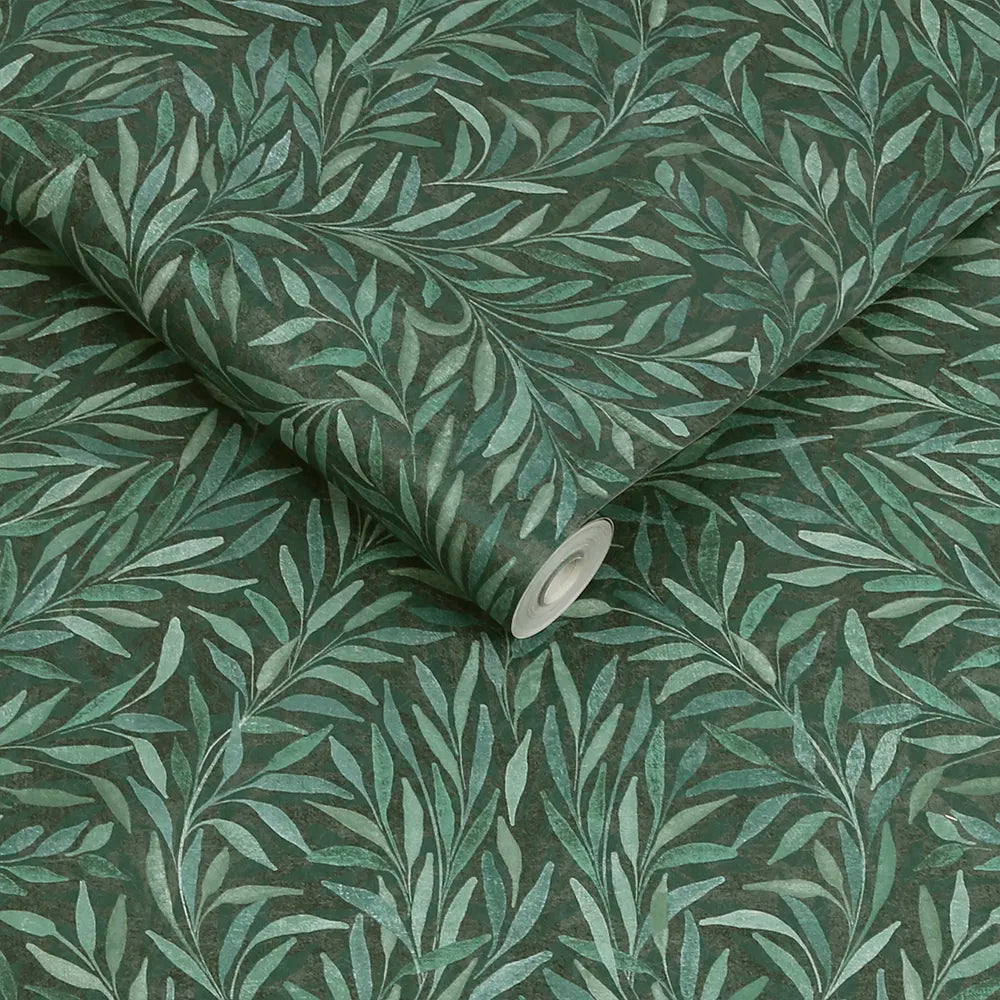Salix Leaves Wallpaper - GLAL UK