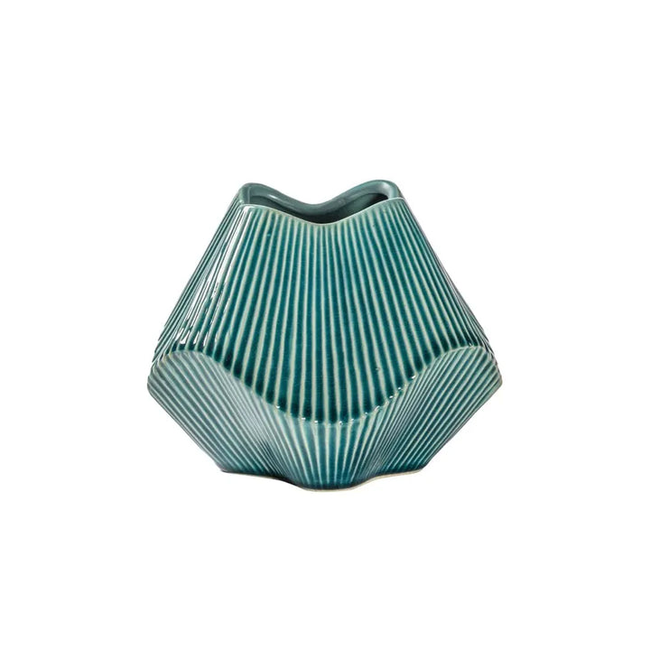 Villa Ocean Blue Vase - GLAL UK