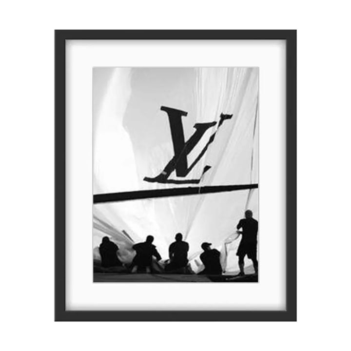 42x52cm Louis Vuitton Flag Wall Art - GLAL UK