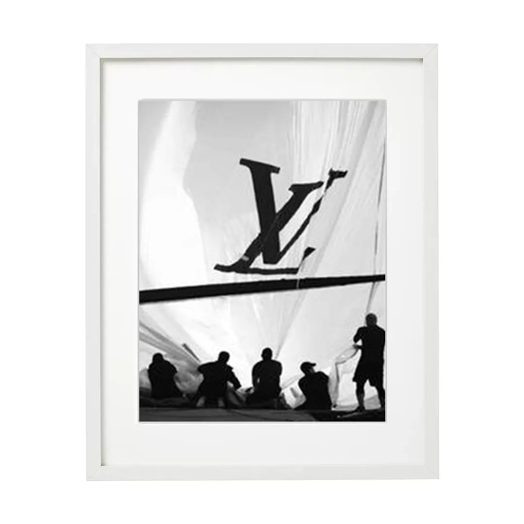 42x52cm Louis Vuitton Flag Wall Art - GLAL UK