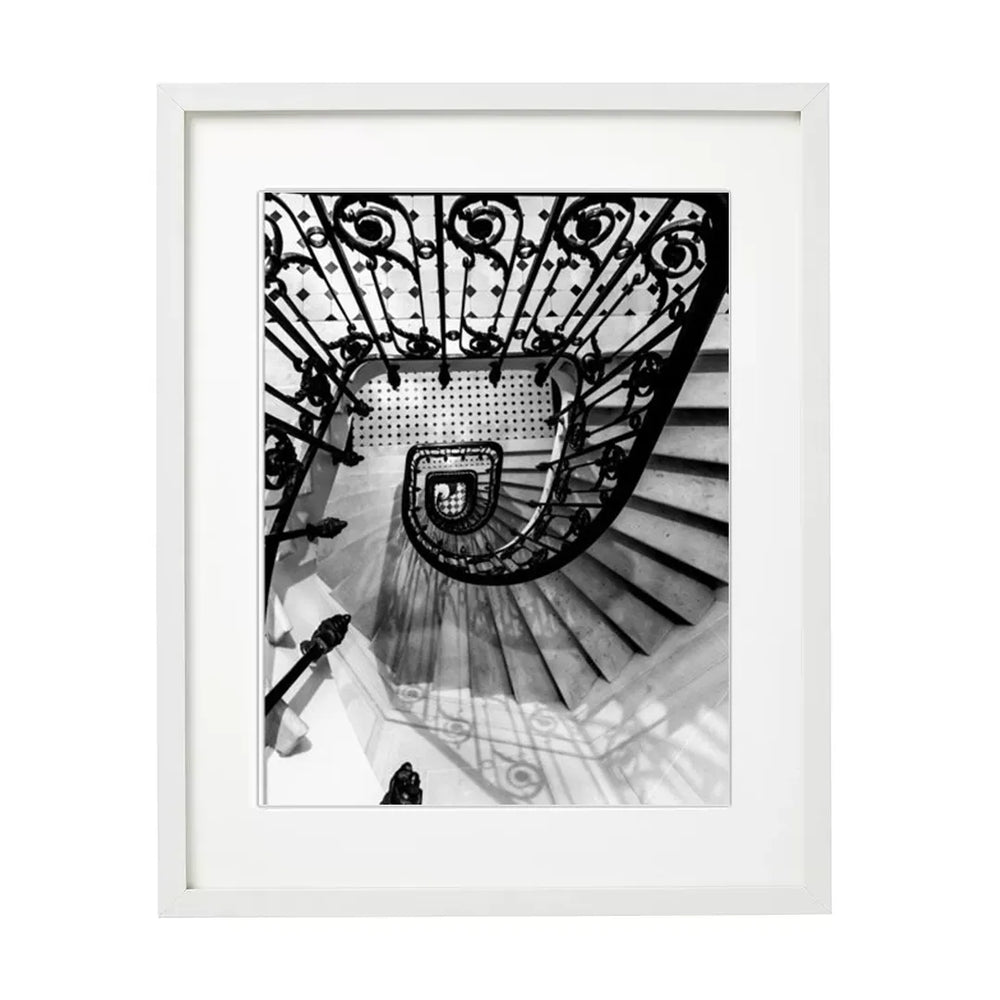 42x52cm Spiral Stairs Wall Art - GLAL UK