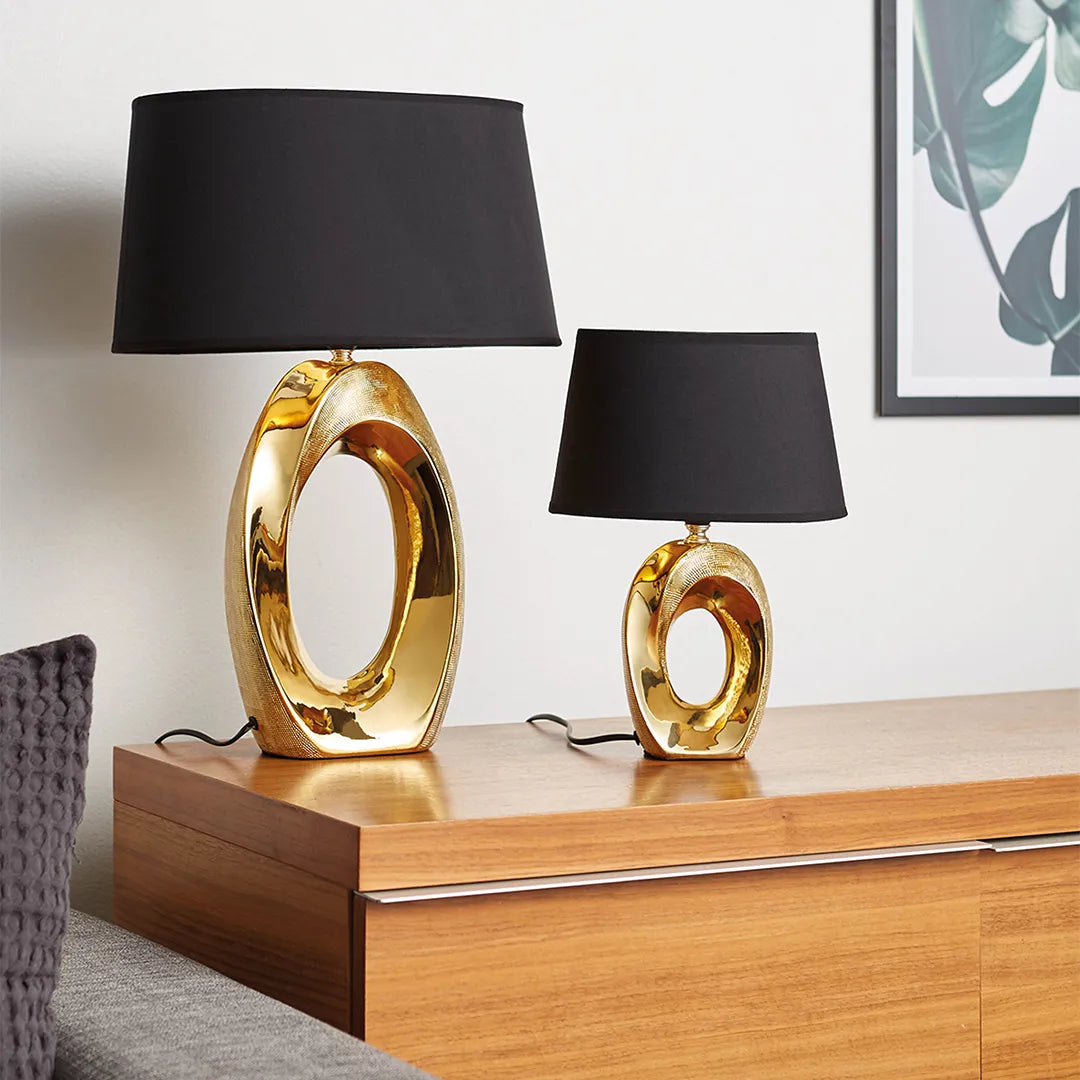 Taba Gold Table Lamp