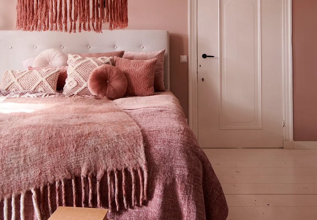 Pink Bedroom Scene