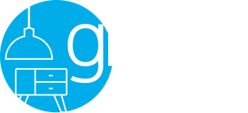 White GLAL logo