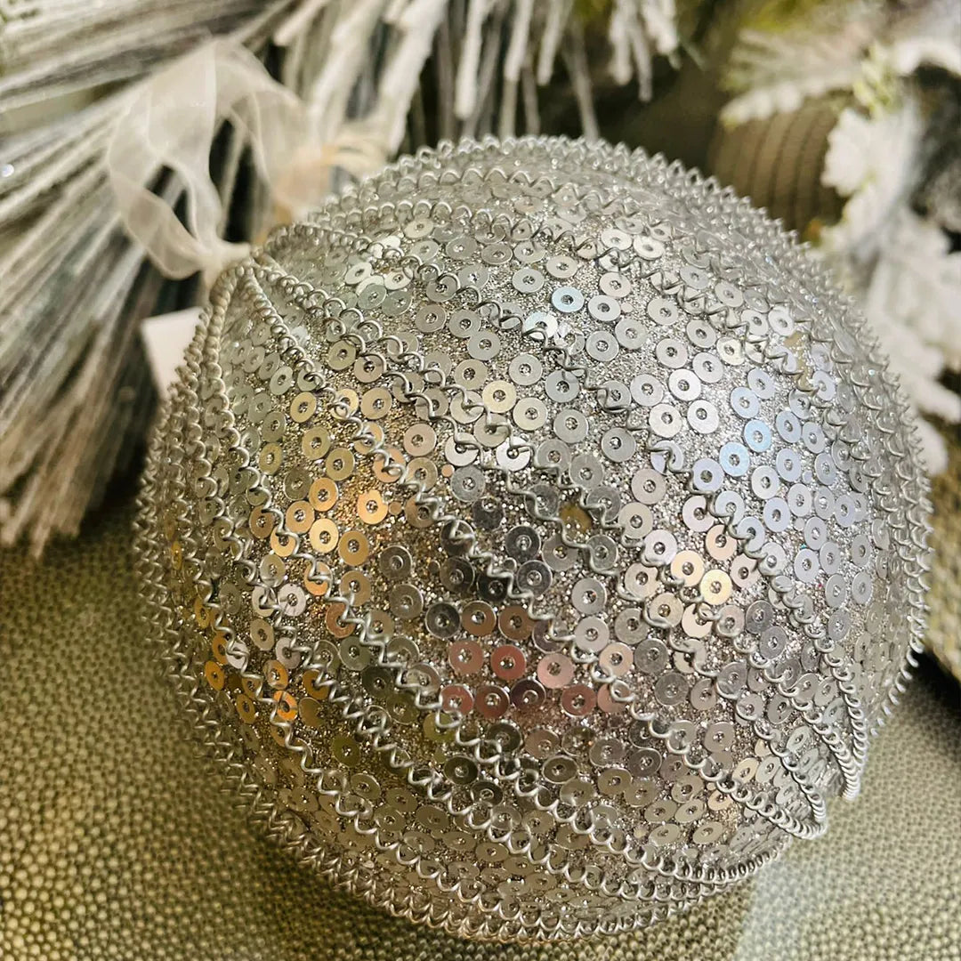 Silver Bauble - GLAL UK