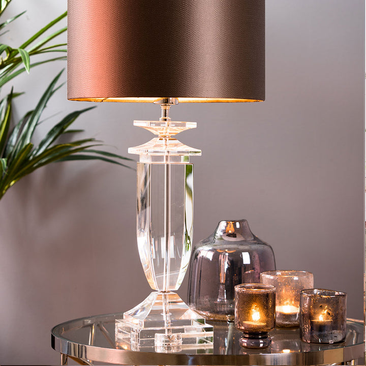 Hornavan Crystal Table Lamp