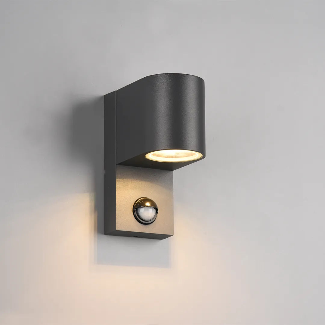 Roya Outdoor Wall Lamp with PIR - GLAL UK