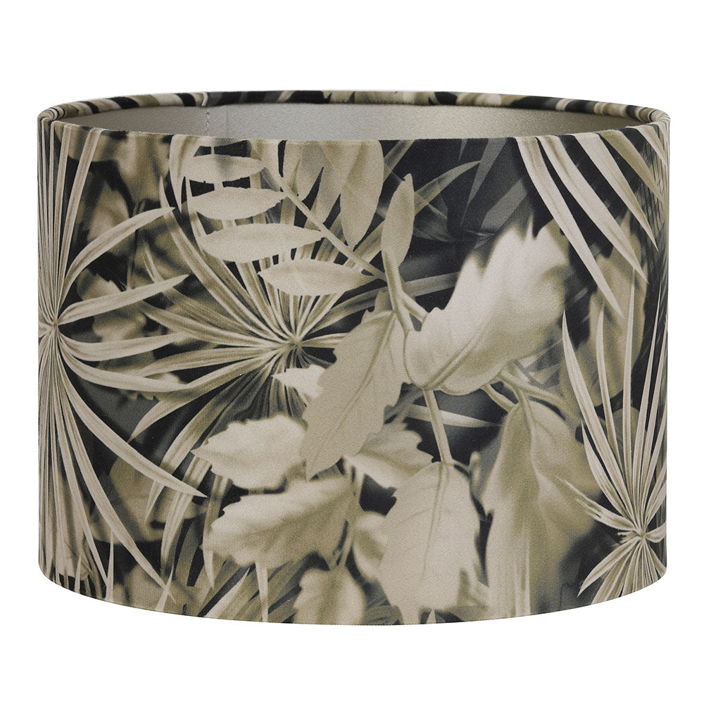 Sepia Palm Velours Lampshade