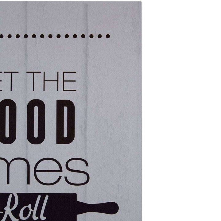 'Let The Good Times Roll' Wall Plaque