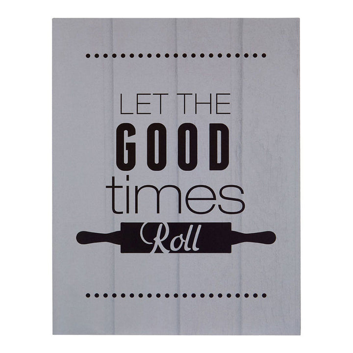 'Let The Good Times Roll' Wall Plaque - GLAL UK