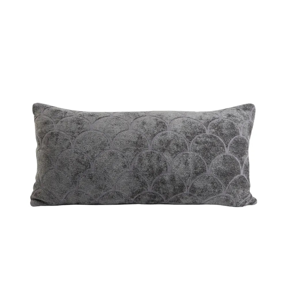 Skali Grey Rectangle Pillow
