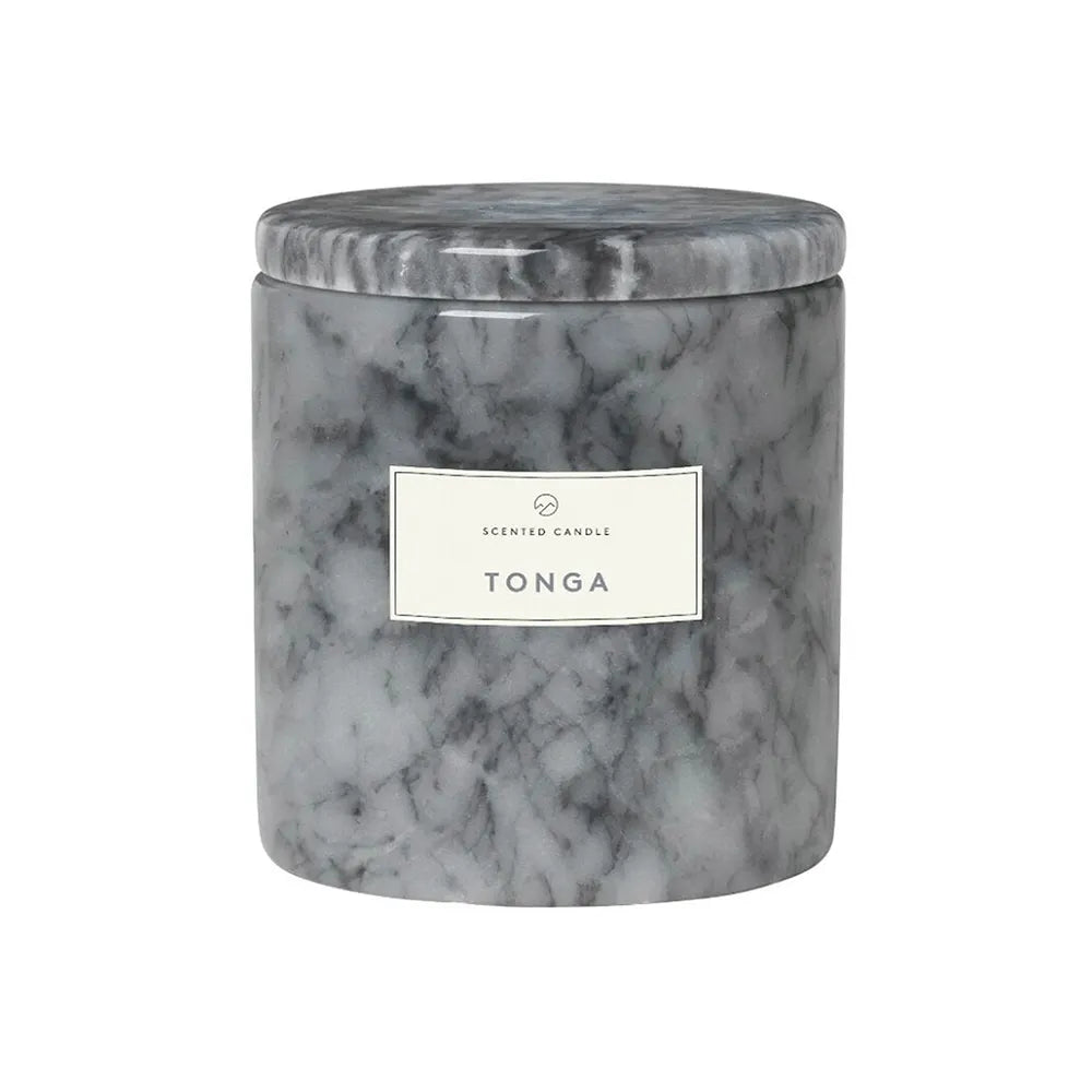 Marble Tonga Scented Candle