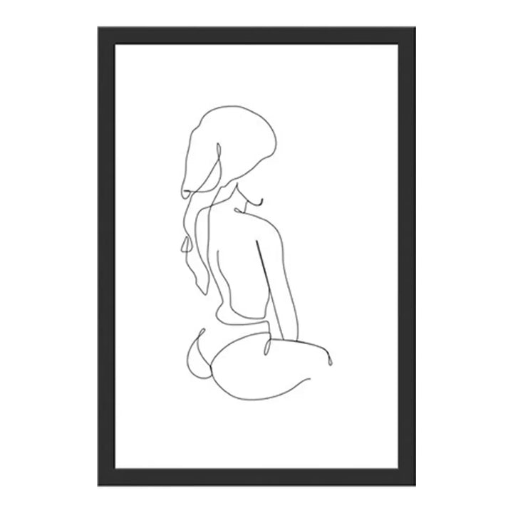 42x52cm Female Form 1 Wall Art - GLAL UK