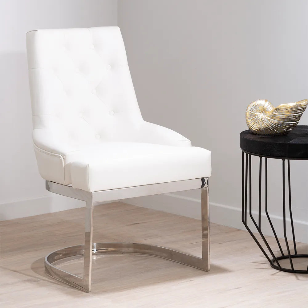 Valle Ivory Dining Chair - GLAL UK