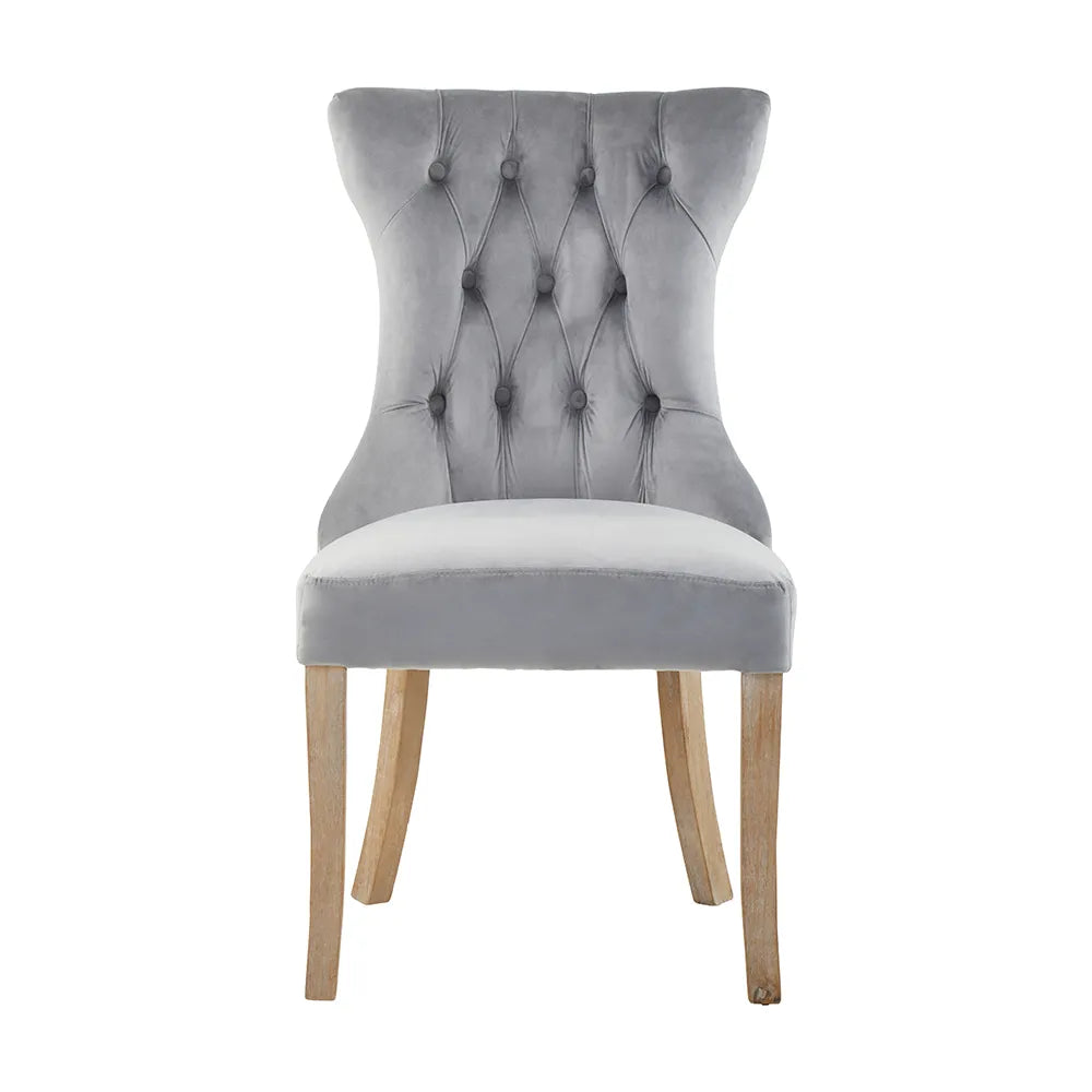 Fabiana Townhouse Buttoned Dining Chair - GLAL UK