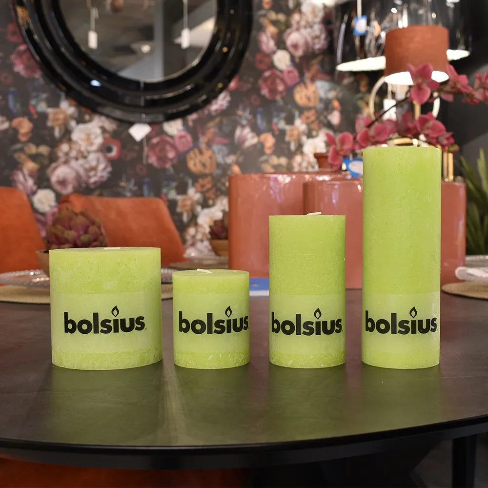 Lime Bolsius Candle