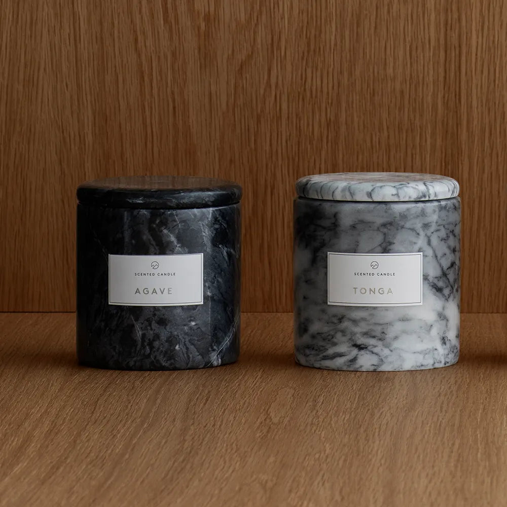 Marble Agave Scented Candle - GLAL UK