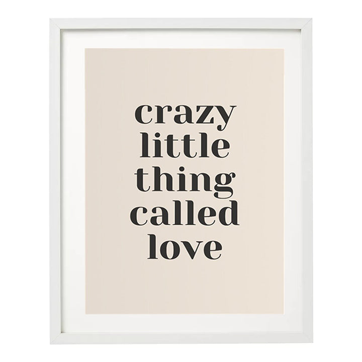 42x52cm Crazy Thing Called Love Wall Art