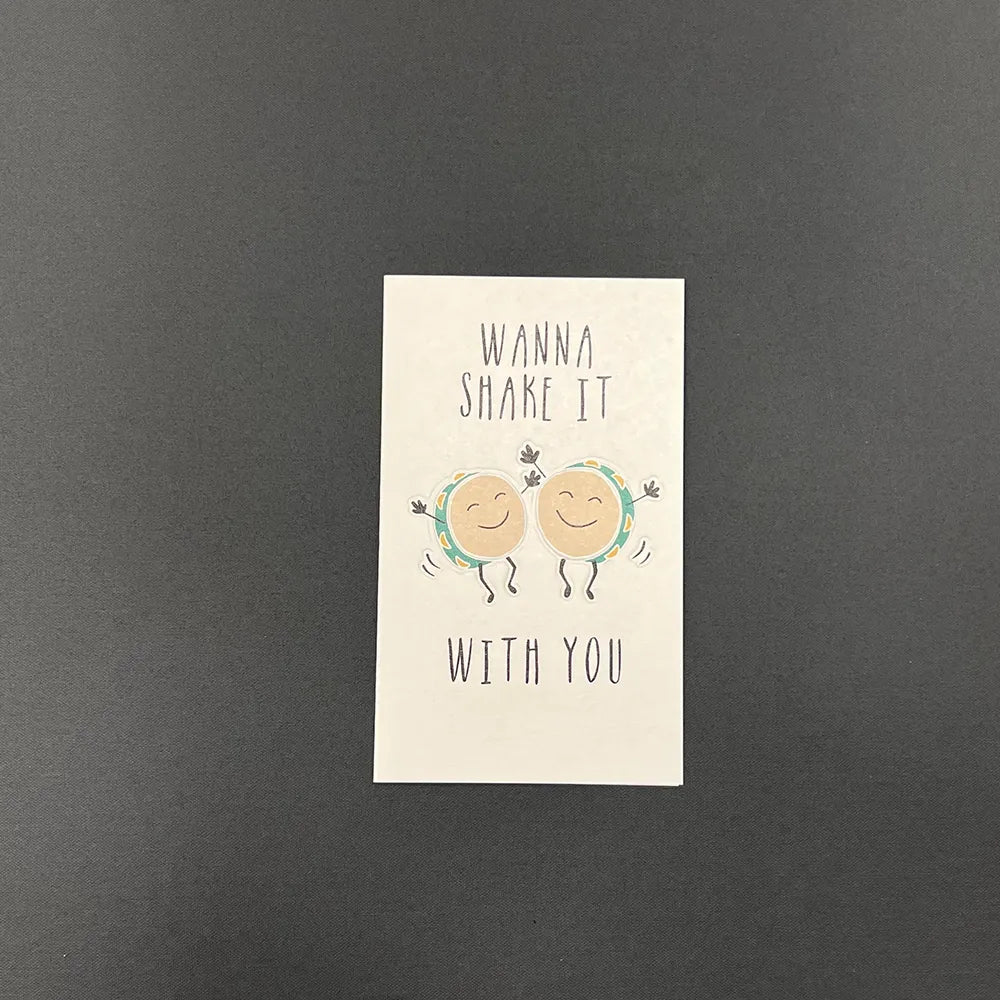 Wanna Shake It With You Card - GLAL UK